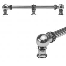 Carpe Diem Hardware 5667R-9 - Classic 12'' O.C. Approx w/ 5/8'' Reeded Center Long Pull w/ Center Brace