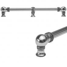 Carpe Diem Hardware 5668R-9 - Classic 18'' O.C. Approx w/ 5/8'' Reeded Center Long Pull w/ Center Brace