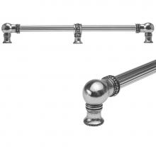 Carpe Diem Hardware 5669R-9 - Classic 22'' O.C. Approx w/ 5/8'' Reeded Center Long Pull w/ Center Brace