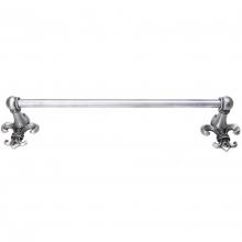 Carpe Diem Hardware 567-11 - Charlemagne 32'' O.C Approx Towel Bar w/ 5/8'' Smooth Center