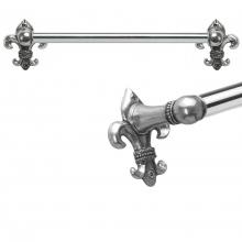 Carpe Diem Hardware 567-9 - Charlemagne 32'' O.C Approx Towel Bar w/ 5/8'' Smooth Center