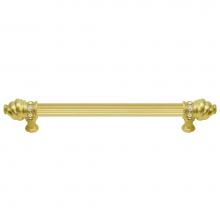 Carpe Diem Hardware 2067S-22 - Triple Acorn & Oak Leaf 22'' O.C. Approx w/ 1/2'' Smooth Center Long Pull