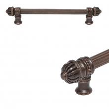 Carpe Diem Hardware 5681R-2 - Cricket Cage 9'' O.C. Approx w/ 5/8'' Reeded Center Long Pull Small Finial