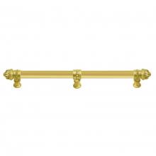 Carpe Diem Hardware 5687-9 - Cricket Cage 12'' O.C. Approx w/ 5/8'' Smooth Center Long Pull Small Finial w/