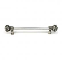Carpe Diem Hardware 5691-0 - Juliane Grace 9'' O.C. Approx w/ 5/8'' Smooth Center Long Pull Large Finial w/
