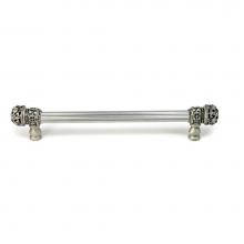 Carpe Diem Hardware 5701-12 - Juliane Grace 9'' O.C. Approx w/ 5/8'' Smooth Center Long Pull Small Finial w/