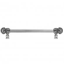 Carpe Diem Hardware 5702R-9 - Juliane Grace 12'' O.C. Approx w/ 5/8'' Reeded Center Long Pull Small Finial w