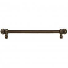 Carpe Diem Hardware 5704R-3 - Juliane Grace 22'' O.C. Approx w/ 5/8'' Reeded Center Long Pull Small Finial w