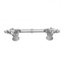 Carpe Diem Hardware 575-12 - Charlemagne Classic 3'' O.C. Pull w/ Small Fleur De Lys On Ends
