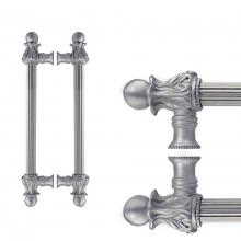 Carpe Diem Hardware 5860R-3 - Acanthus Back To Back 6'' O.C.  w/ 5/8'' Reeded Center Long Pull Roma
