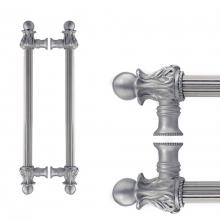 Carpe Diem Hardware 5861R-3 - Acanthus Back To Back 9'' O.C.  w/ 5/8'' Reeded Center Long Pull Roma