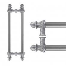 Carpe Diem Hardware 5862-12 - Acanthus Back To Back 12'' O.C.  w/ 5/8'' Smooth Center Long Pull Rom
