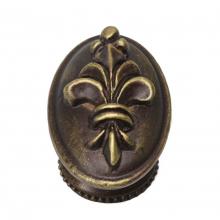 Carpe Diem Hardware 588-3 - Charlemagne Oval Knob