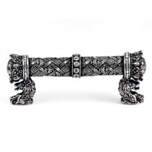 Carpe Diem Hardware 6120-2 - Queen Anne 3'' O.C. Pull w/ Swarovski Crystals