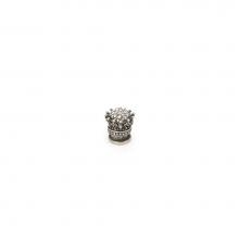Carpe Diem Hardware 6306-9 - Queen Elizabeth Petite Knob w/ Swarovski Crystals
