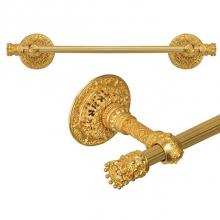 Carpe Diem Hardware 6801-12 - King Henry 24'' O.C. Approx Towel Bar w/ 5/8'' Smooth Center