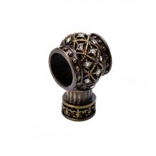 Carpe Diem Hardware 7643-3 - Versailles Decorative Center Brace w/ Swarovski Crystals
