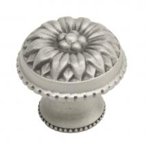 Carpe Diem Hardware 830B-2 - Acanthus Large Knob w/ Flared Foot Rosette Style