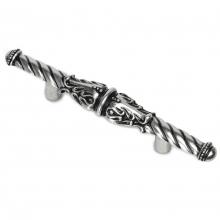 Carpe Diem Hardware 832-9 - Acanthus 3'' O.C. Pull Romanesque Style