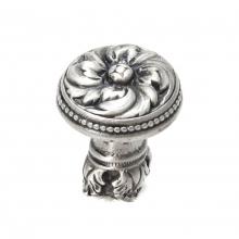 Carpe Diem Hardware 852-2 - Acanthus & Beaded Knob w/ Column Base Rosette Style