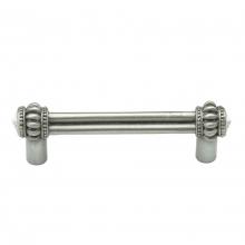 Carpe Diem Hardware 861-2 - Cache Double 3'' O.C. Pull w/ 2 Rivoli Swarovski Crystals