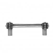 Carpe Diem Hardware 861-9 - Cache Double 3'' O.C. Pull w/ 2 Rivoli Swarovski Crystals