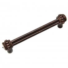 Carpe Diem Hardware 862-22 - Cache Double 4'' O.C. Pull w/ 2 Rivoli Swarovski Crystals