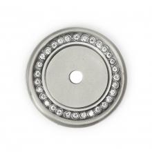 Carpe Diem Hardware 866-2 - Cache Round Escutcheon w/ Swarovski Crystals