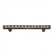 Carpe Diem Hardware 871-3 - Cache 4'' O.C. Pull w/ Center Of Swarovski Crystals