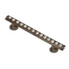 Carpe Diem Hardware 194-2 - Juliane Grace 22'' O.C. Approx w/ 1/2'' Smooth Center Long Pull Small Finial w