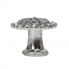 Carpe Diem Hardware 873B-11 - Cache Medium Round Knob w/ Flared Foot w/ Swarovski Crystals
