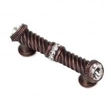 Carpe Diem Hardware 1350-12 - Aphrodite Ii 16'' O.C. Approx Towel Bar Renaissance Post w/ 5/8'' Smooth Cente