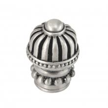 Carpe Diem Hardware 969-2 - Cricket Cage Medium Round Knob w/ Beaded Base
