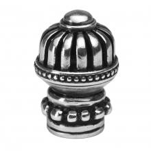 Carpe Diem Hardware 969-9 - Cricket Cage Medium Round Knob w/ Beaded Base
