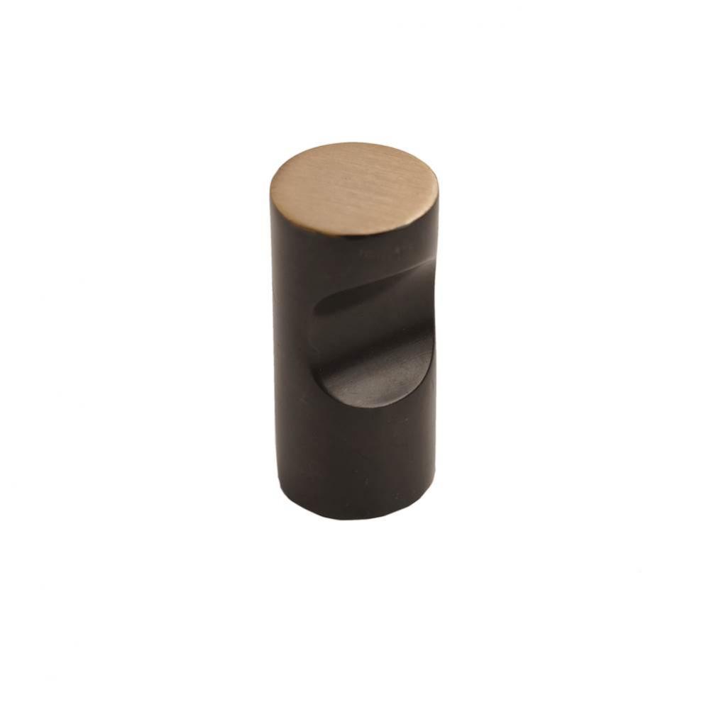 Contemporary Finger Pull, Espresso Champagne