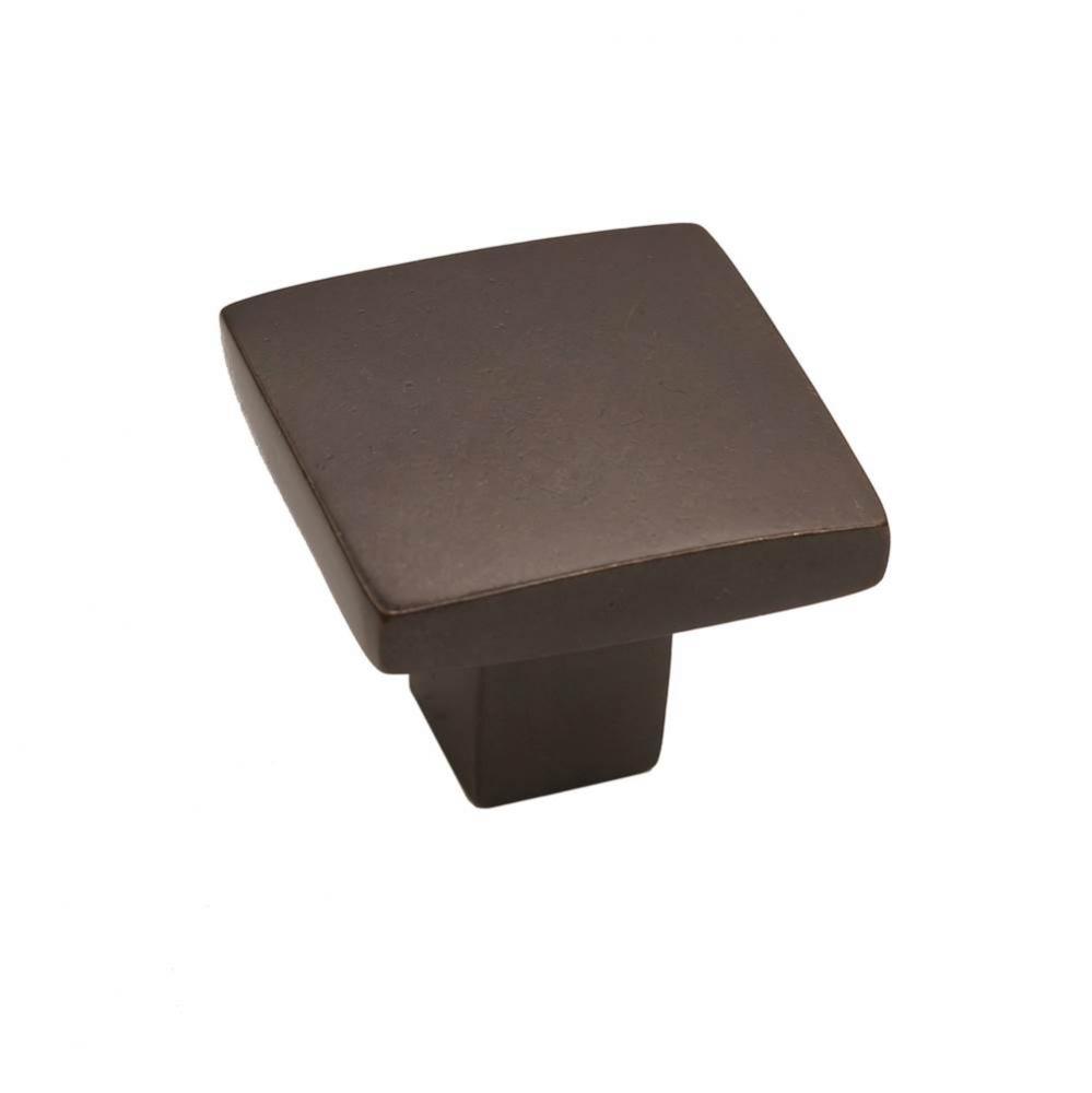 Flat Square Knob, Espresso