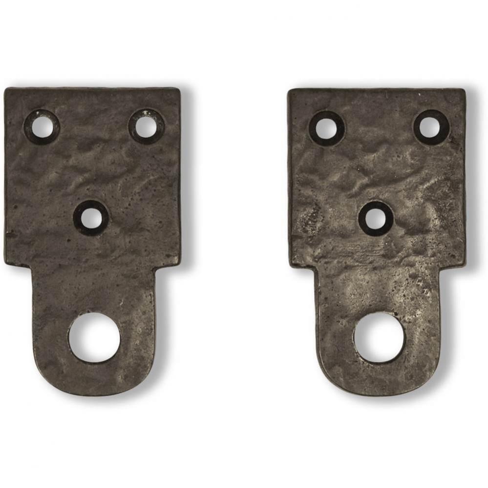 Gate Mortise Lock Plates - 2 Piece Set