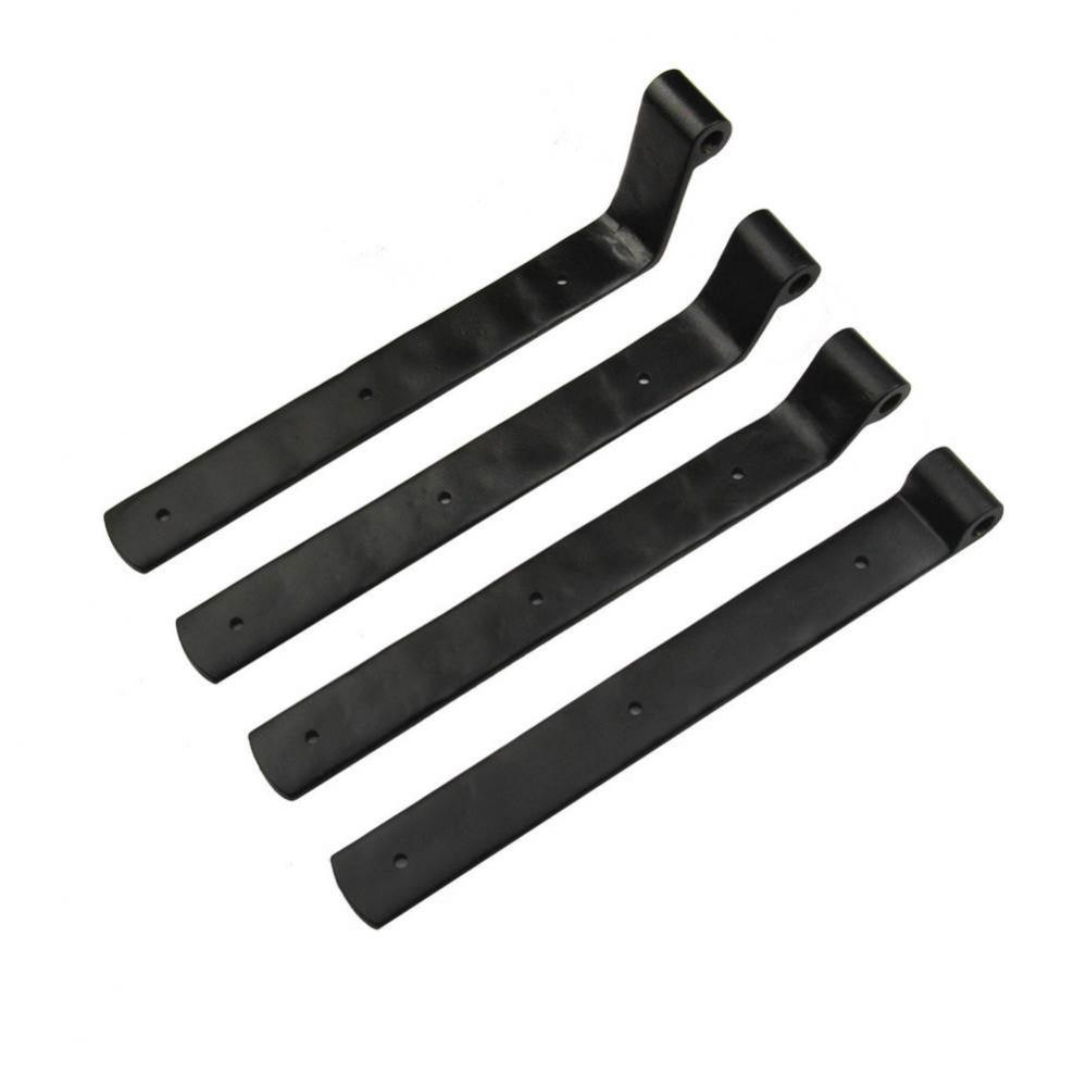 Arch Strap - 10'' Long - 1-1/4'' Offset, Black