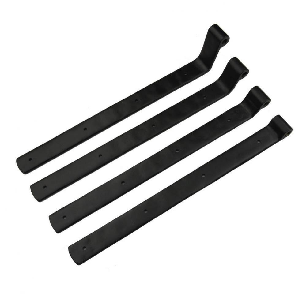 Arch Strap - 14'' Long - 2-1/4'' Offset, Black