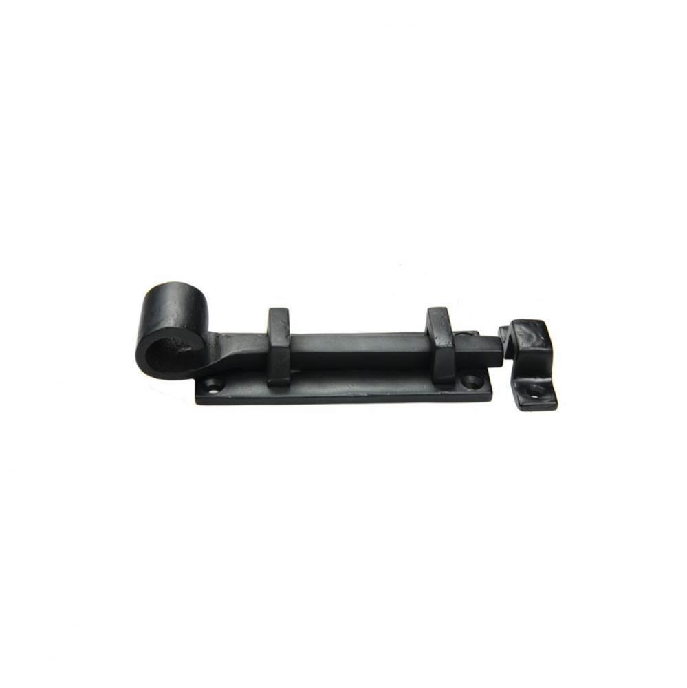 Slide Bolt - 4'', Black