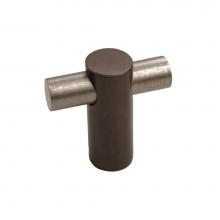 Coastal Bronze 04-501-EP - Contemporary Round T-Knob, Espresso Platinum