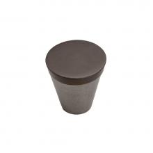 Coastal Bronze 04-702-PE - Contemporary Cone Knob, Platinum Espresso