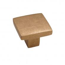 Coastal Bronze 05-502-C - Flat Square Knob, Champagne