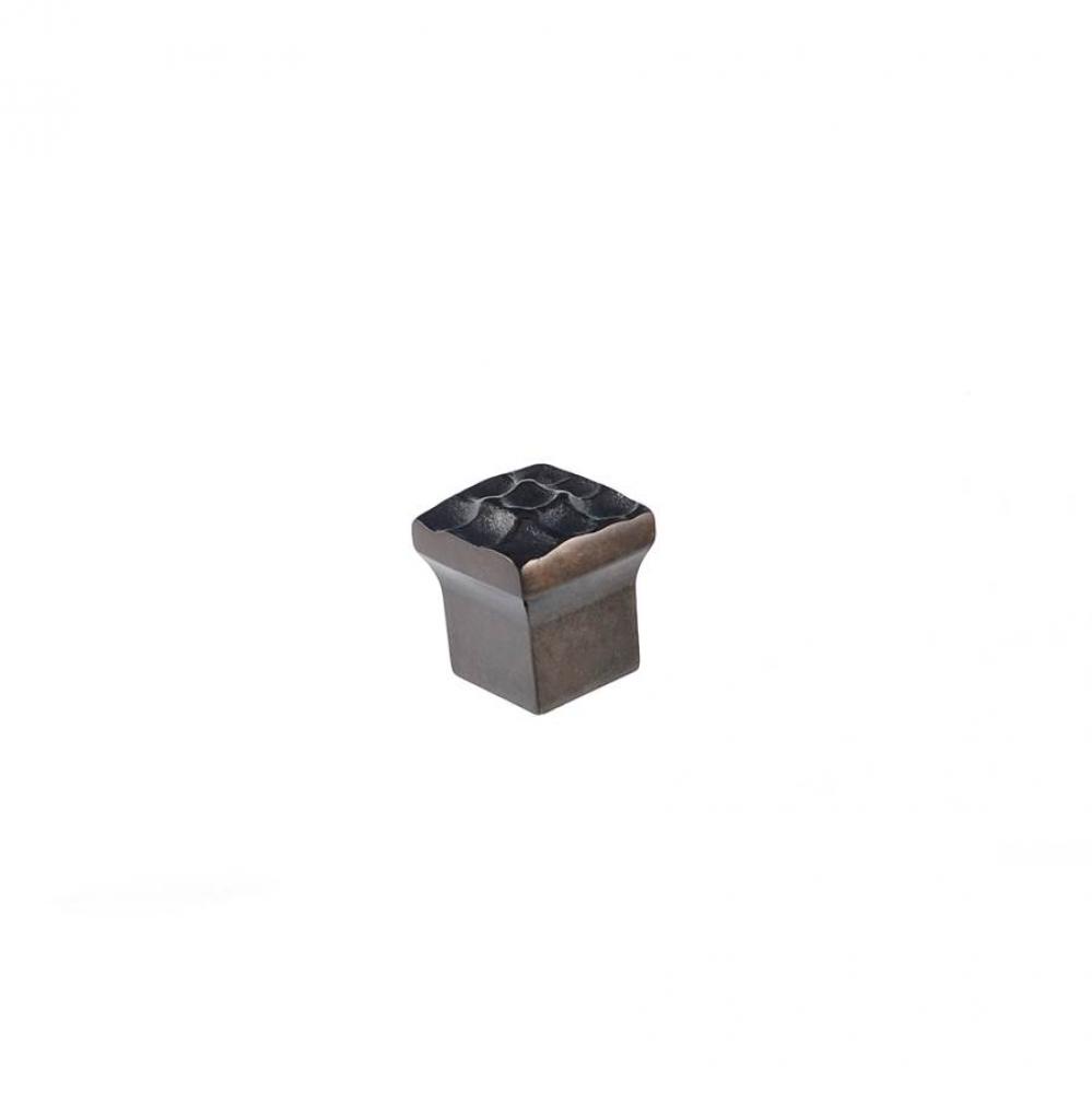 Pomegranate Square Knob 7/8 Inch - Oil Rubbed Bronze