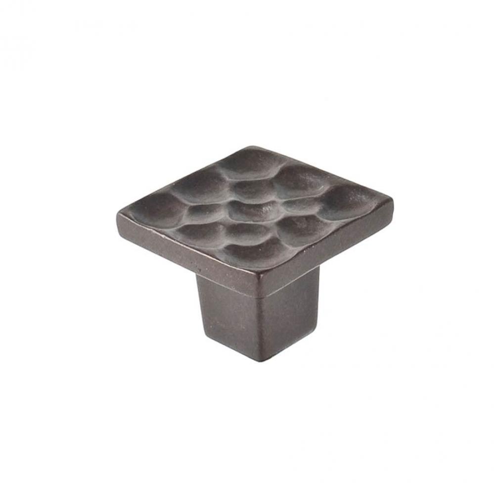 Pomegranate Square Knob 1 Inch - Oil Rubbed Bronze