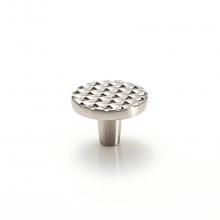 Du Verre DVAG01-SN - Argyle Round Knob 1 1/2 Inch - Satin Nickel