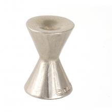 Du Verre DVFC29-SN - Forged 2 Small Round Knob 5/8 Inch - Satin Nickel