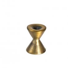 Du Verre DVFC30-AB - Forged 2 Med Round Knob 7/8 Inch - Antique Brass