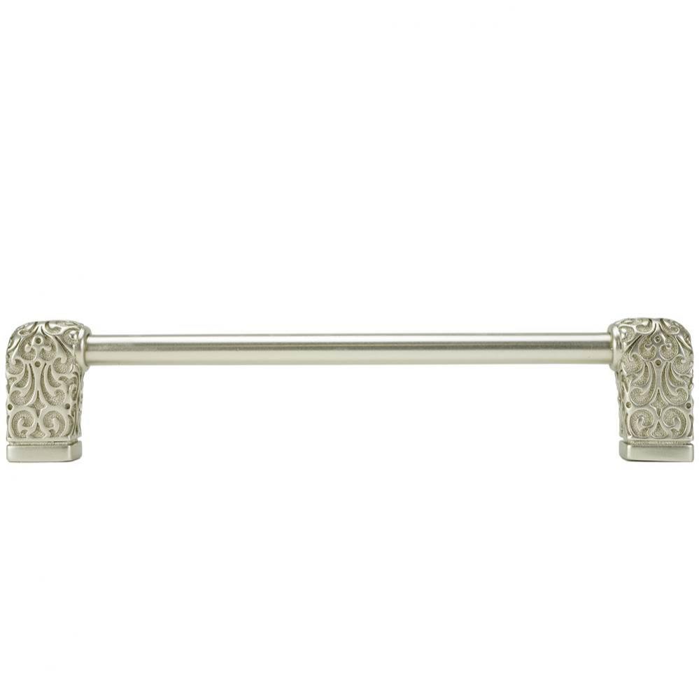 Via Veneto 6'' Cc Pull; Satin Nickel Plate