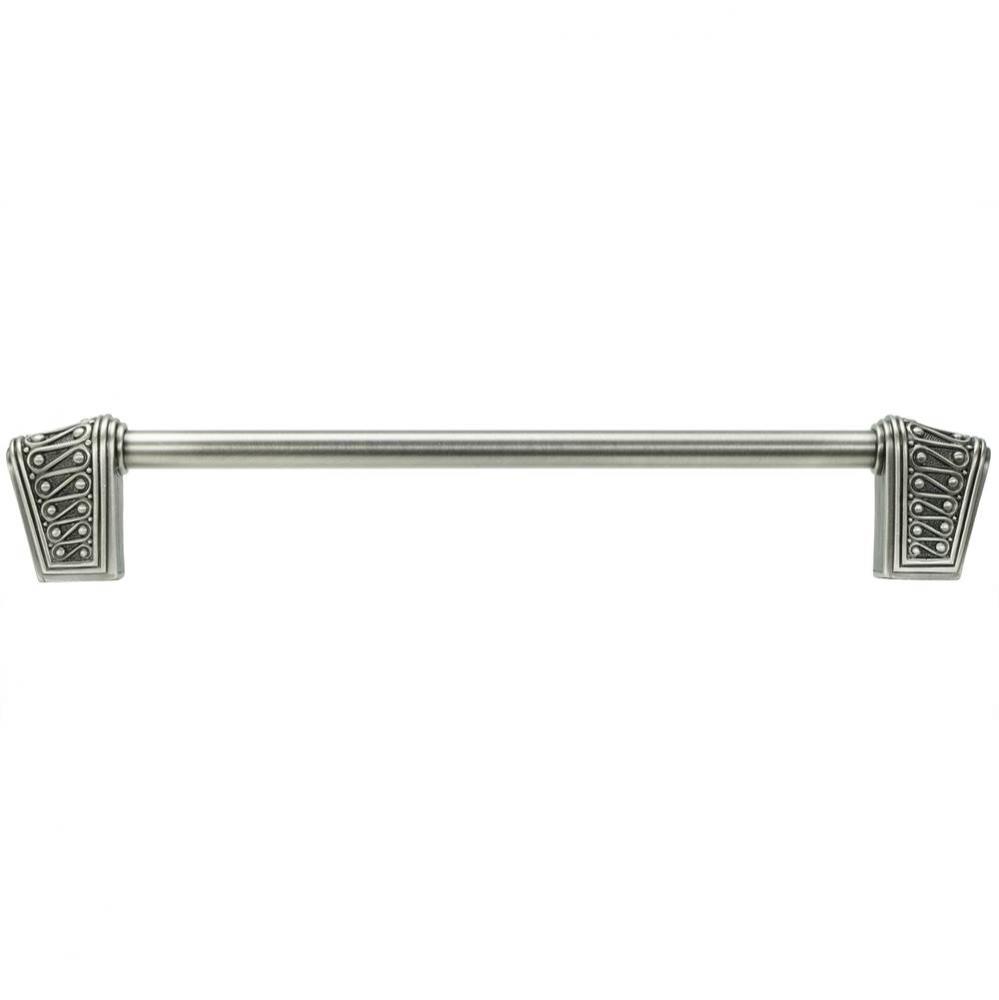 Rivoli 8'' CC Pull; Antique Nickel Plate